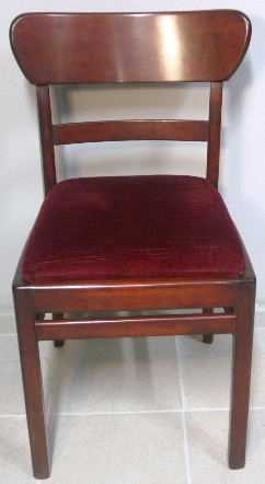 Mahogany chair, 1960's